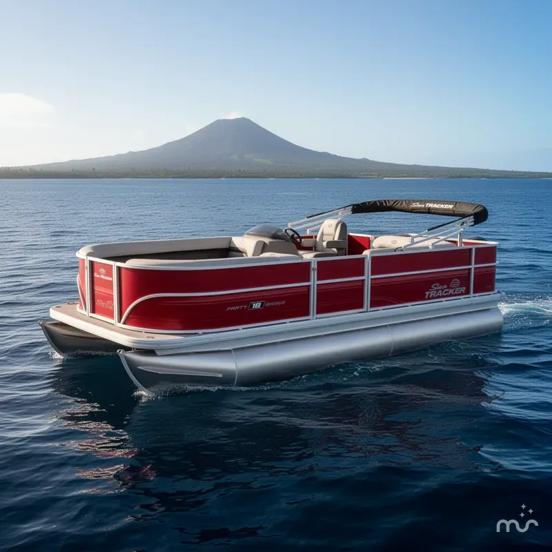 The Image of Sun Tracker Party Barge 18 DLX 2026 - 0