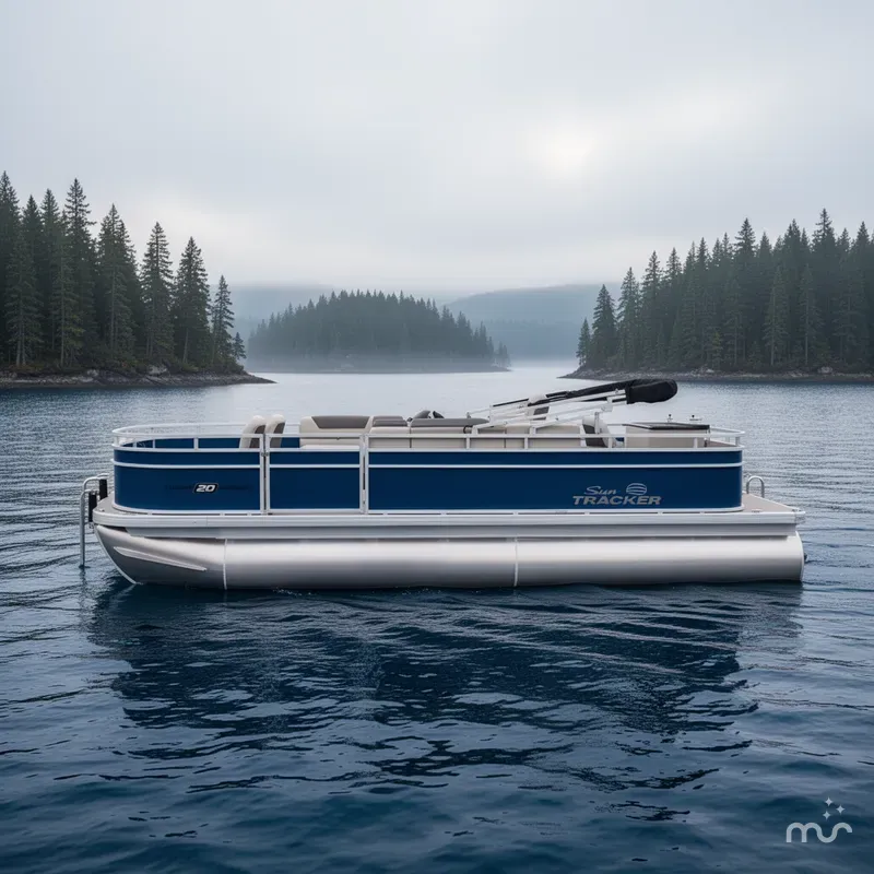 Slide: The Image of Sun Tracker Fishin' Barge 20 DLX 2026 - 2