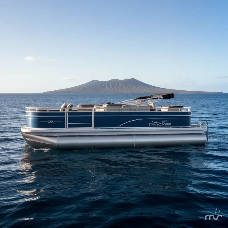 Slide: The Image of Sun Tracker Fishin' Barge 20 DLX 2026 - 2