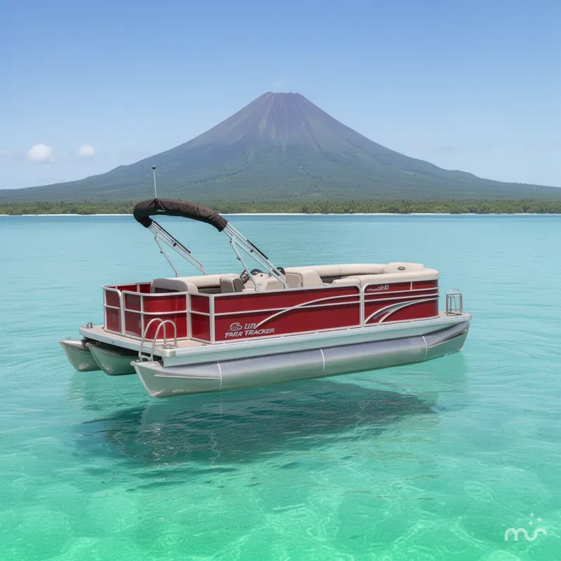 The Image of Sun Tracker Party Barge 18 DLX 2026 - 0