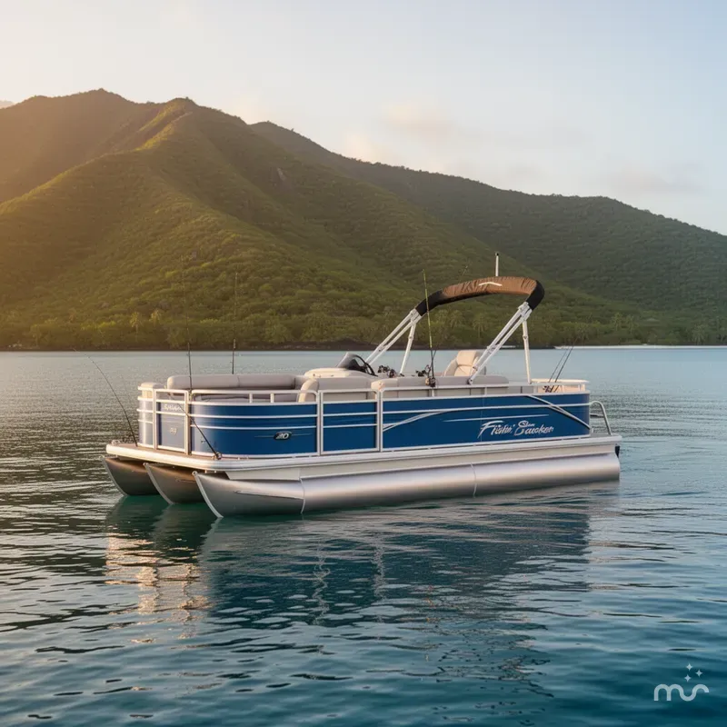 The Image of Sun Tracker Fishin' Barge 20 DLX 2026 - 0