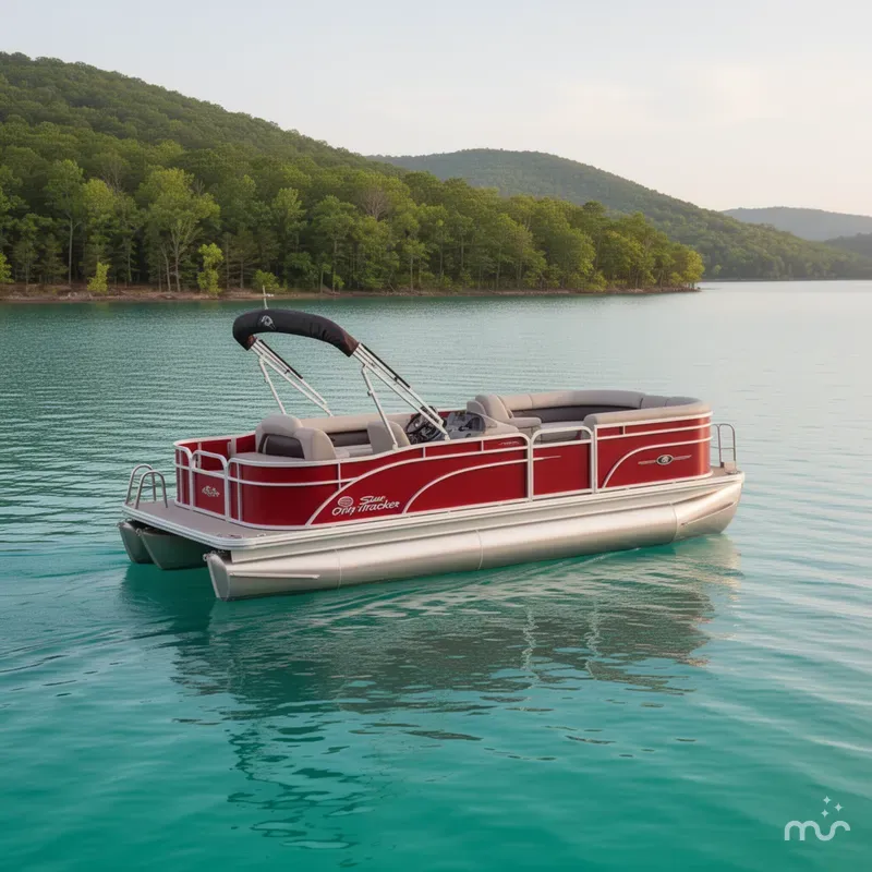 The Image of Sun Tracker Party Barge 18 DLX 2026 - 0