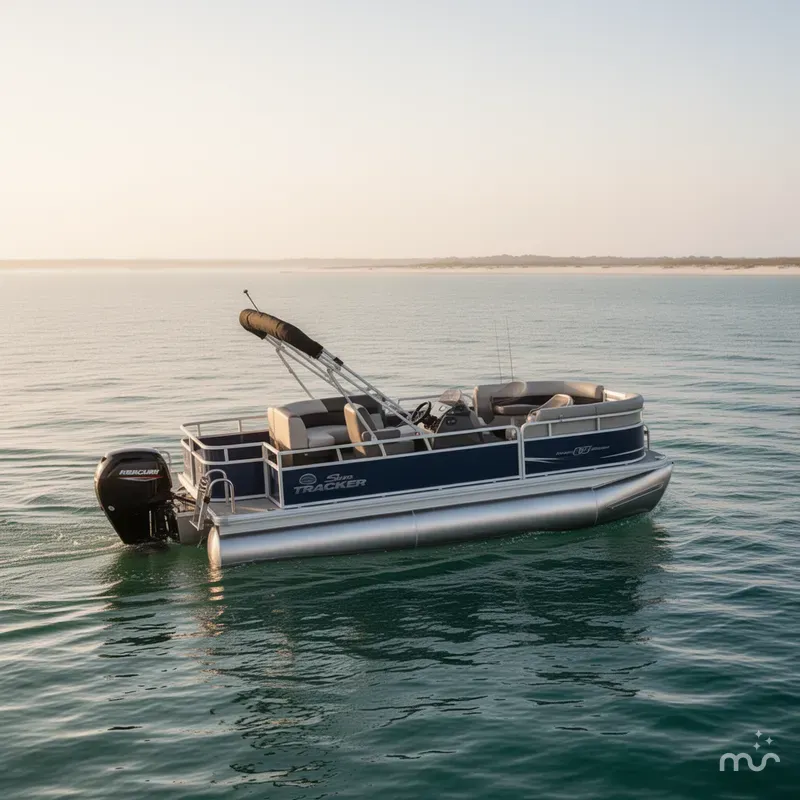 Slide: The Image of Sun Tracker Bass Buggy 18 DLX 2026 - 0
