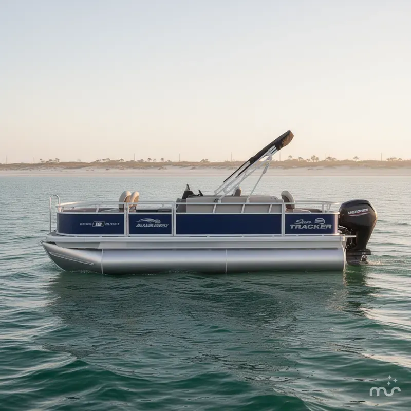 Slide: The Image of Sun Tracker Bass Buggy 18 DLX 2026 - 1