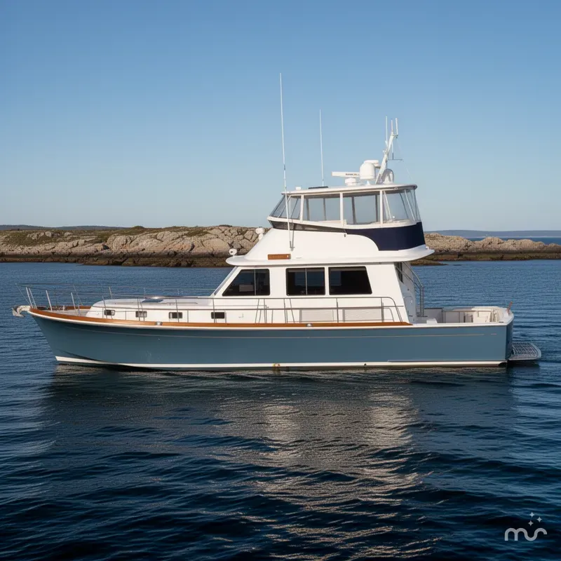 Slide: The Image of Grand Banks 58 Eastbay FB 2004 - 2