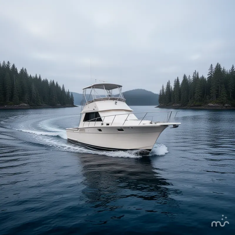 Slide: The Image of Silverton 34 Convertible 1983 - 2