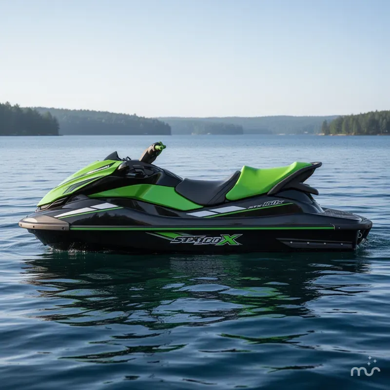 Slide: The Image of Kawasaki JET SKI STX 160X 2023 - 1