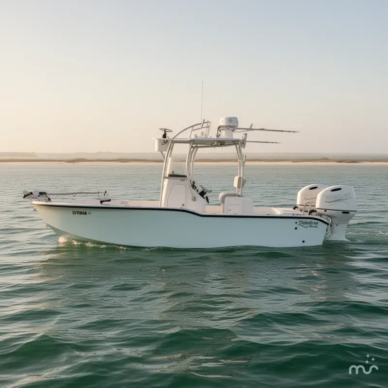 Slide: The Image of TideLine Boats 235 Hybrid 2020 - 2