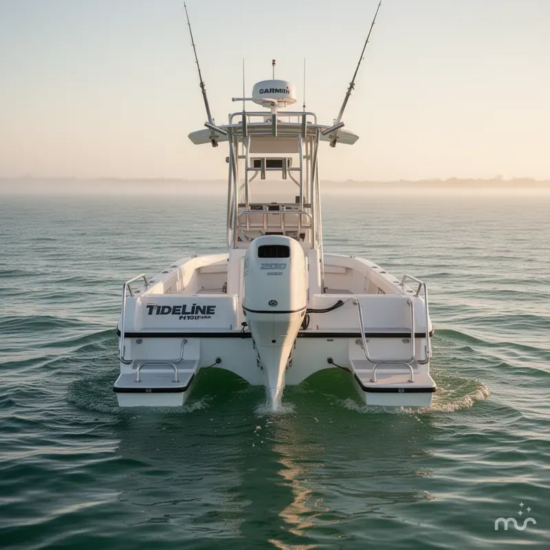 Slide: The Image of TideLine Boats 235 Hybrid 2020 - 3