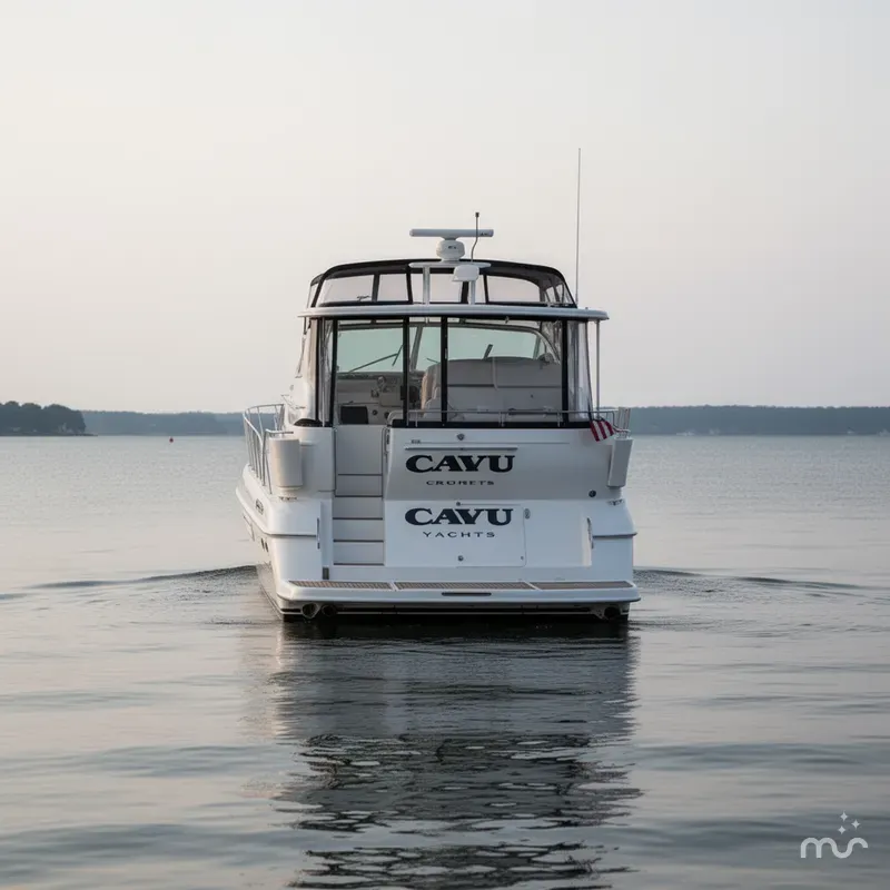 Slide: The Image of Cruisers 4450 Express Motor Yacht 2001 - 1