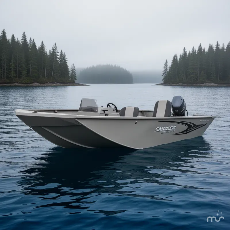 Slide: The Image of Smoker Craft Sportsman 1660 2023 - 2