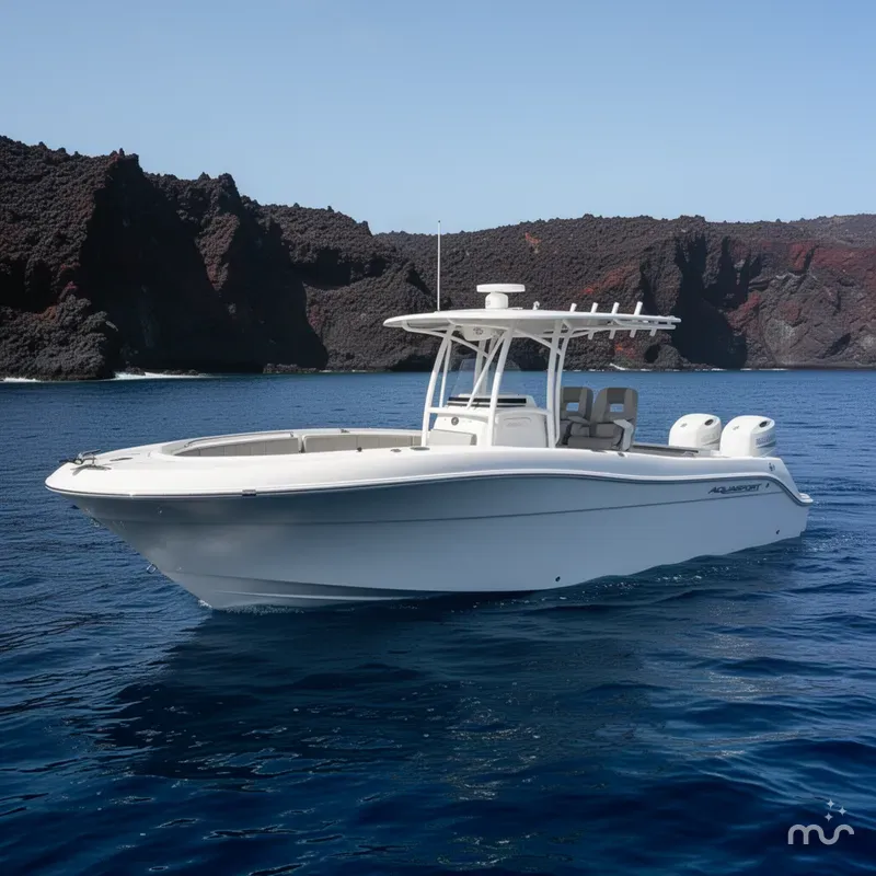 Slide: The Image of Aquasport 2500 Center Console 2021 - 2