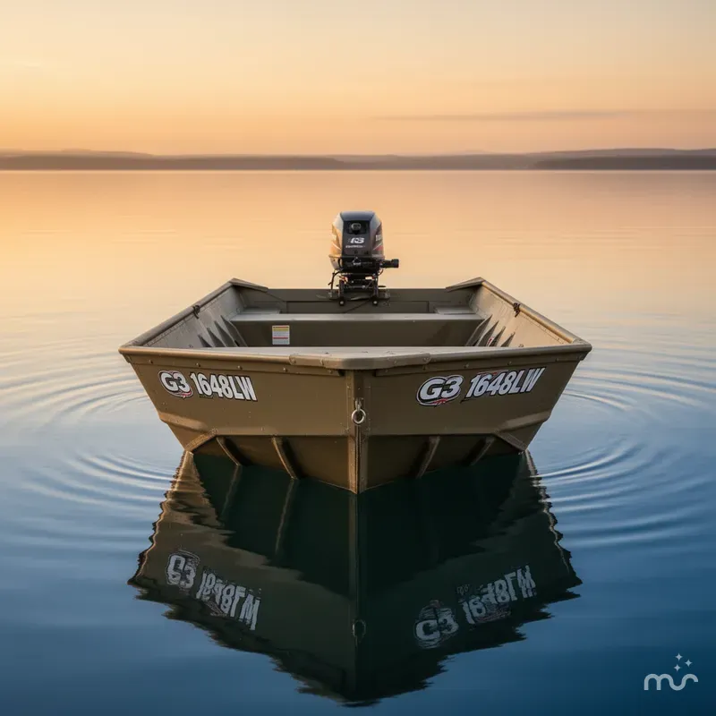 Slide: The Image of G3 1648LW Jon Boat 2026 - 1