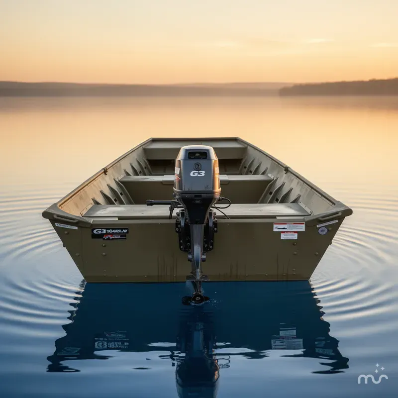 Slide: The Image of G3 1648LW Jon Boat 2026 - 2