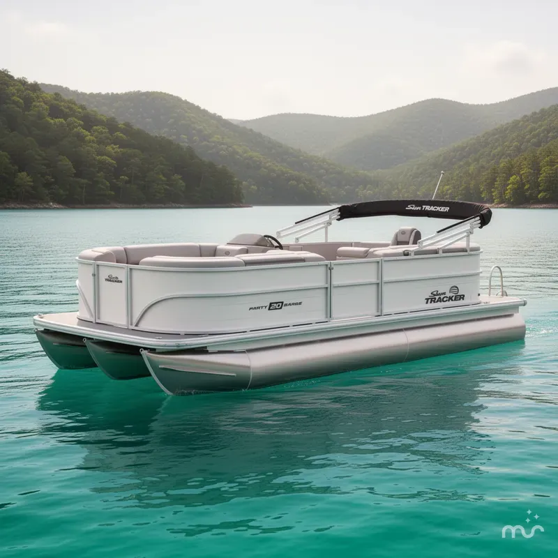 The Image of Sun Tracker Party Barge 20 DLX 2026 - 0