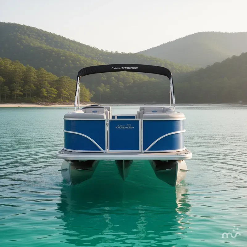 Slide: The Image of Sun Tracker Party Barge 20 DLX 2026 - 3