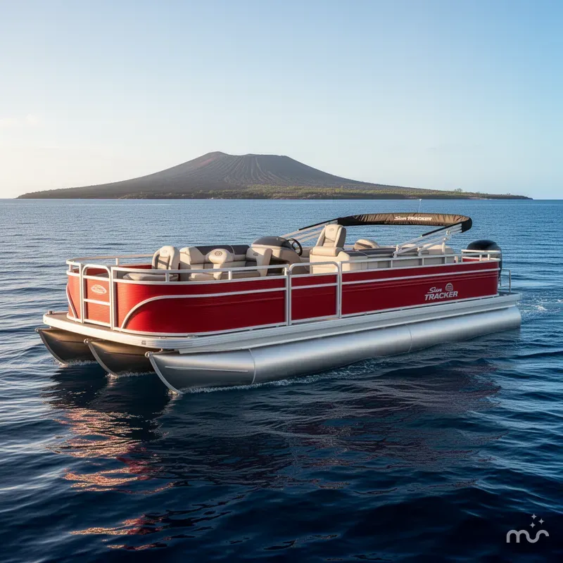 The Image of Sun Tracker Fishin' Barge 22 DLX 2026 - 0
