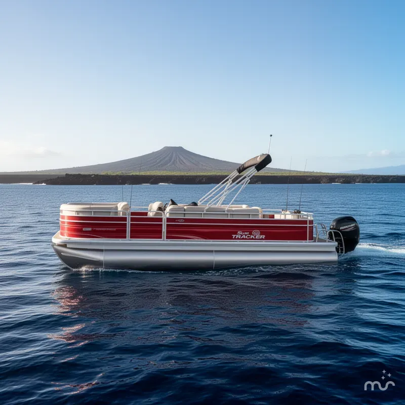 Slide: The Image of Sun Tracker Fishin' Barge 22 DLX 2026 - 2