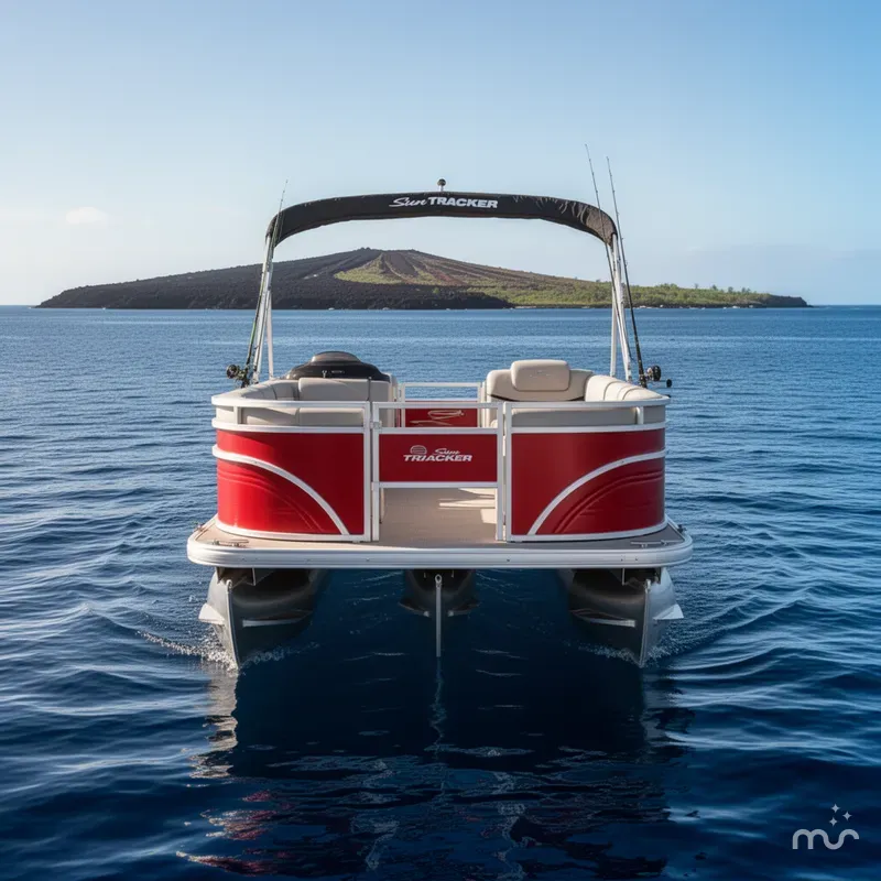 Slide: The Image of Sun Tracker Fishin' Barge 22 DLX 2026 - 3