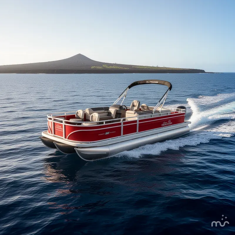 Slide: The Image of Sun Tracker Fishin' Barge 22 DLX 2026 - 4