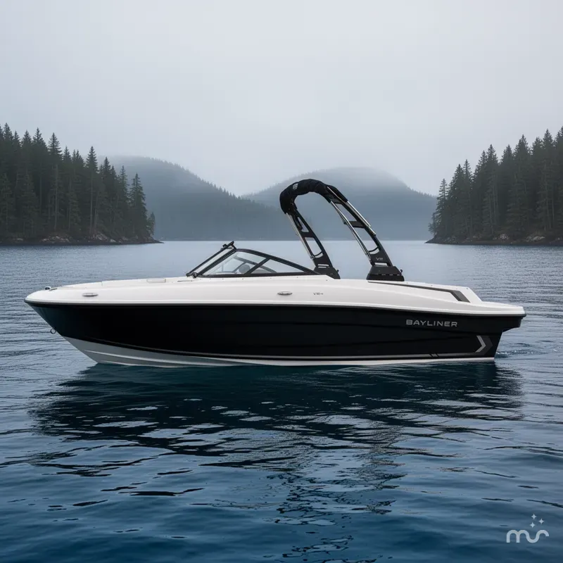 Slide: The Image of Bayliner VR4 Bowrider OB 2026 - 2