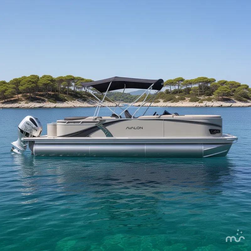 The Image of Avalon LSZ 23' Quad Lounge Triple-Toon 2026 - 0