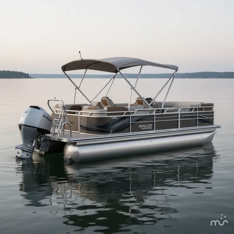 Slide: The Image of Avalon Venture 21' Quad Lounge 2026 - 0