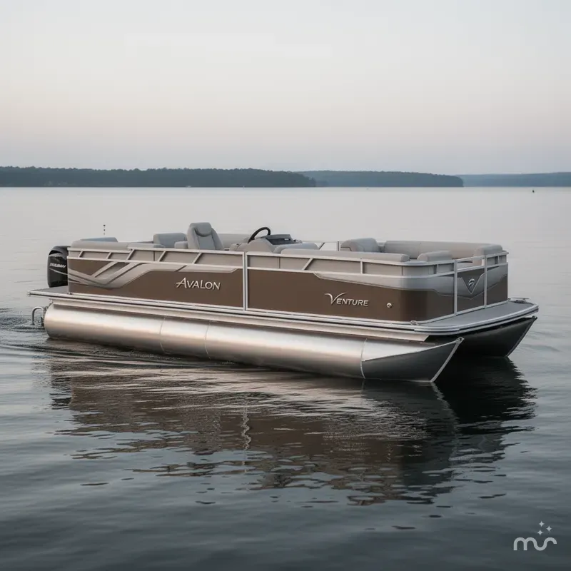Slide: The Image of Avalon Venture 21' Quad Lounge 2026 - 1