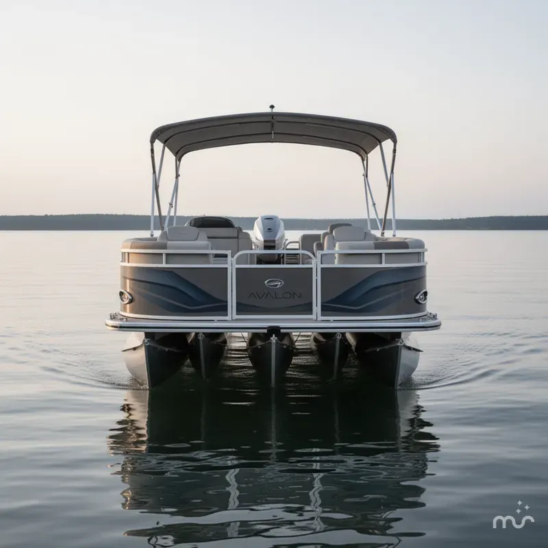 Slide: The Image of Avalon Venture 21' Quad Lounge 2026 - 3