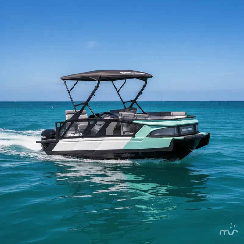 Slide: The Image of Sea-Doo PB SWT CRUISE 18 230 GN AUD4 GAL 26 2026 - 2