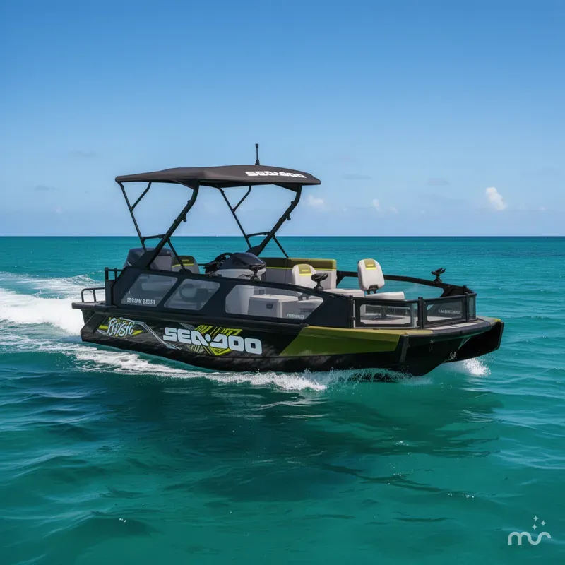 Slide: The Image of Sea-Doo PB SWT FISH 21 230 GN AUD GAL 26 2026 - 0
