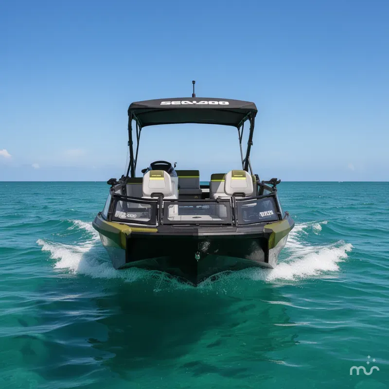 Slide: The Image of Sea-Doo PB SWT FISH 21 230 GN AUD GAL 26 2026 - 1