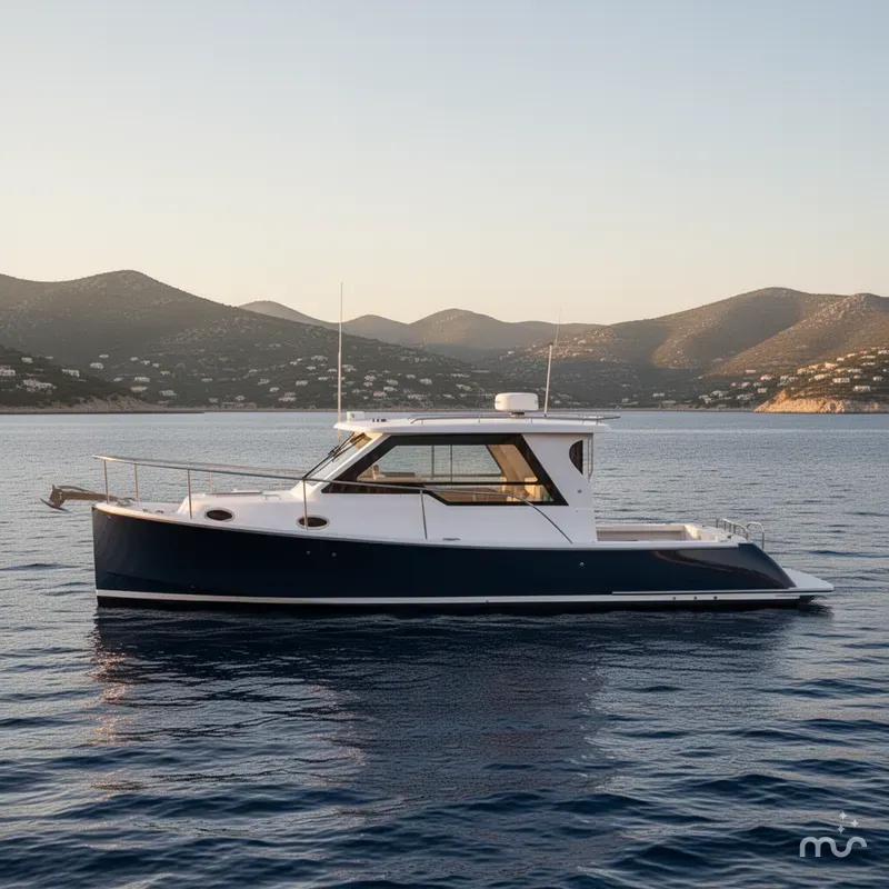 Slide: The Image of True North 34 Outboard Express 2024 - 2