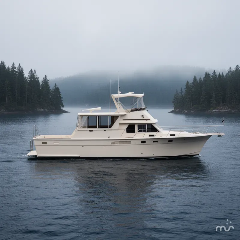 Slide: The Image of Hatteras 48 Motor Yacht 1981 - 2