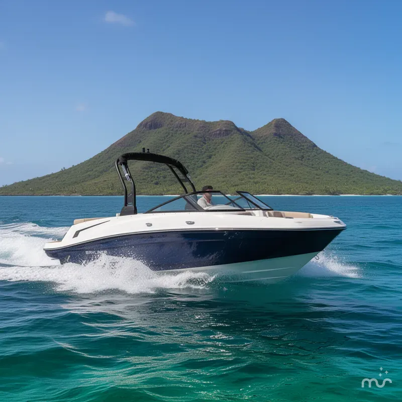 Slide: The Image of Bayliner VR6 Bowrider OB 2026 - 1
