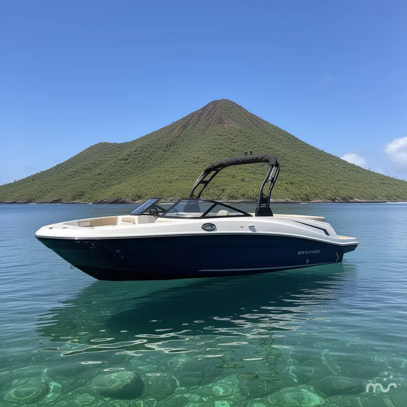 Slide: The Image of Bayliner VR6 Bowrider OB 2026 - 2
