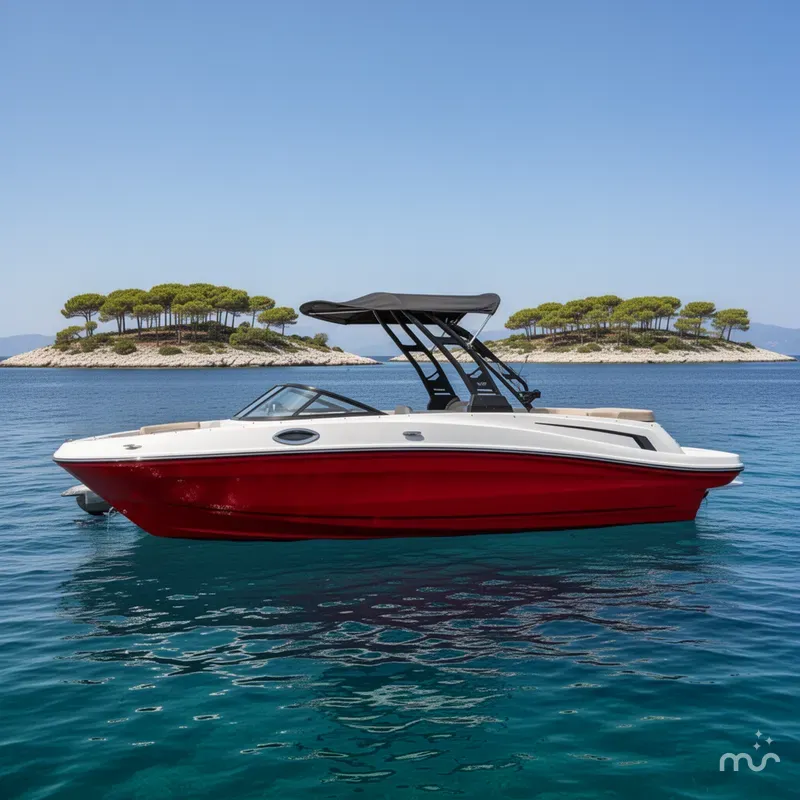 Slide: The Image of Bayliner VR6 Bowrider OB 2026 - 2