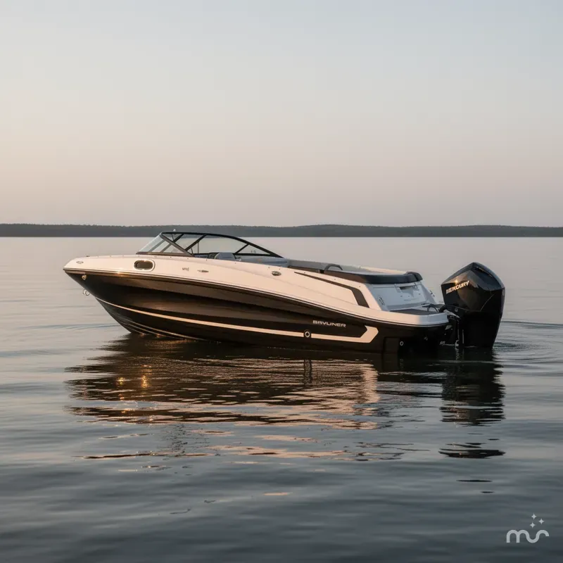 Slide: The Image of Bayliner VR6 Bowrider OB 2026 - 2