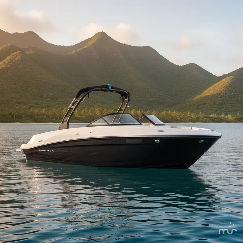 Slide: The Image of Bayliner VR6 Bowrider OB 2026 - 2