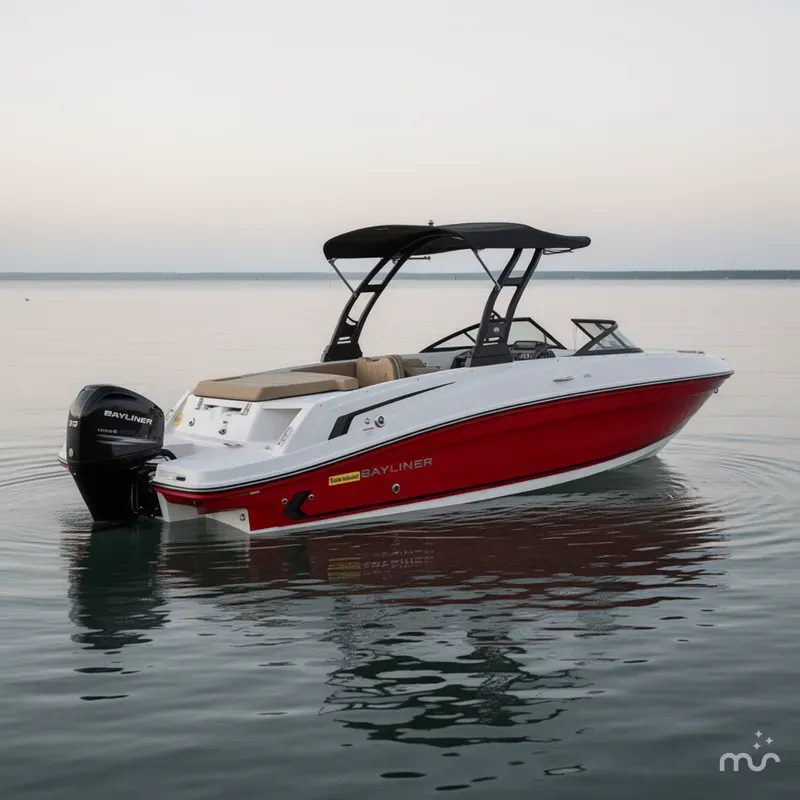 Slide: The Image of Bayliner VR6 Bowrider OB 2026 - 0