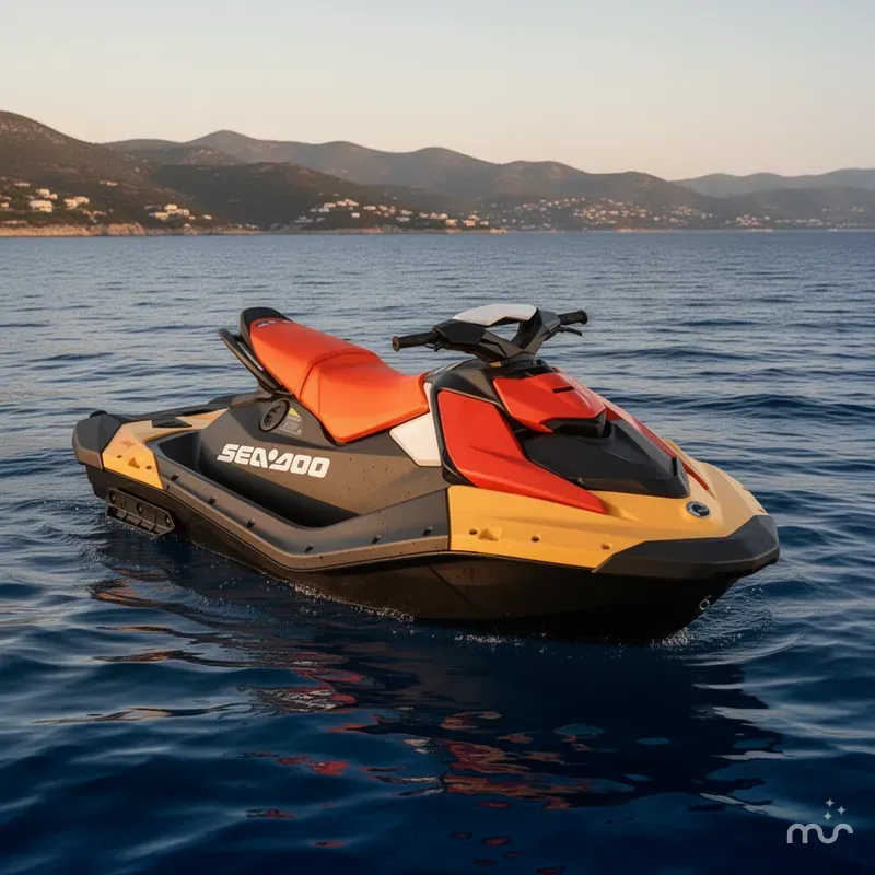 Slide: The Image of Sea-Doo Spark for 3 90 hp Convenience package with iBR 2025 - 2