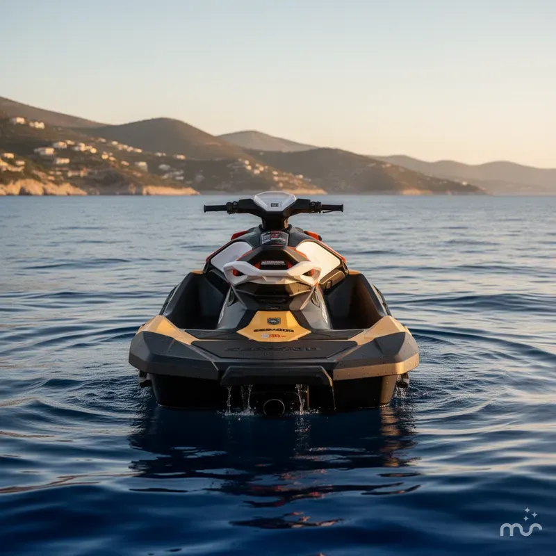 Slide: The Image of Sea-Doo Spark for 3 90 hp Convenience package with iBR 2025 - 3