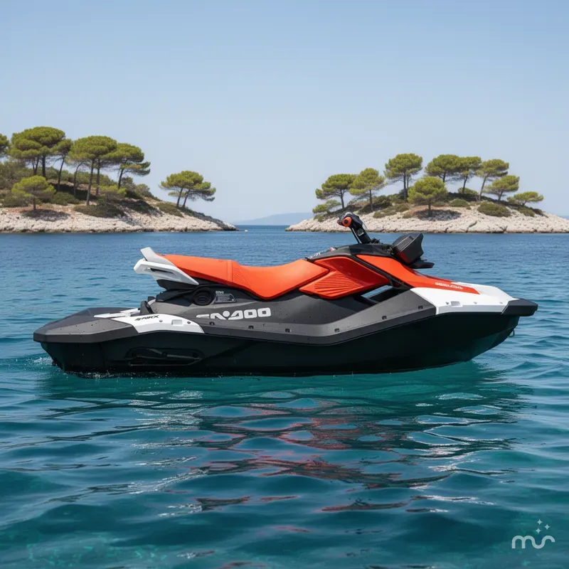 Slide: The Image of Sea-Doo Spark Trixx for 3 iBR and Audio in option 2026 - 2