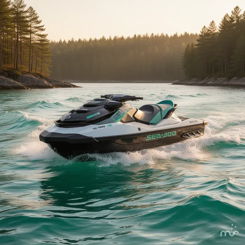 Slide: The Image of Sea-Doo GTI SE 170 Tech Package, Audio, iDF, iBR 2026 - 4