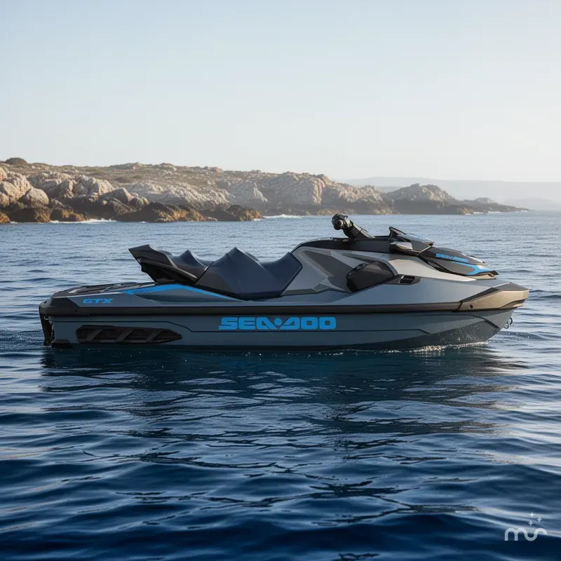 Slide: The Image of Sea-Doo GTX 170 Tech Package, Audio, iDF, iBR 2026 - 2