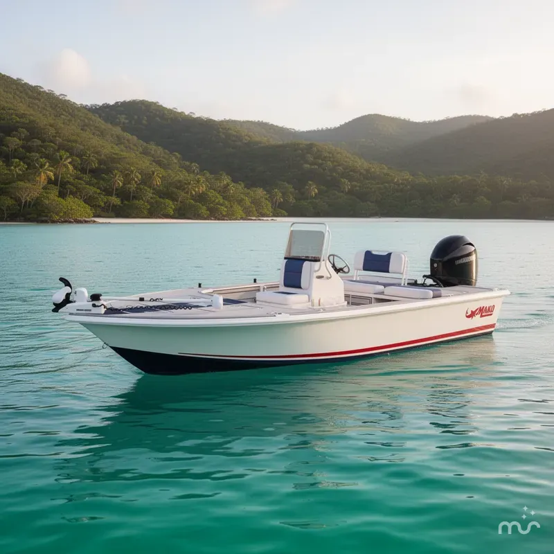 The Image of Mako 18 Pro Skiff Patriot Edition 2026 - 0