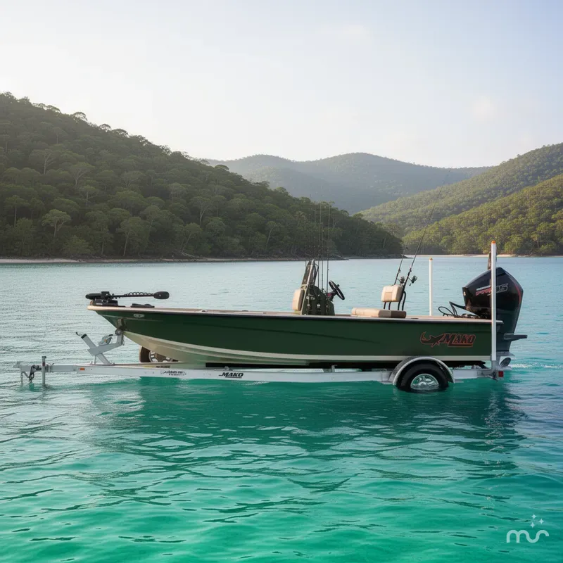 Slide: The Image of Mako 18 Pro Skiff Backwater Edition 2026 - 2