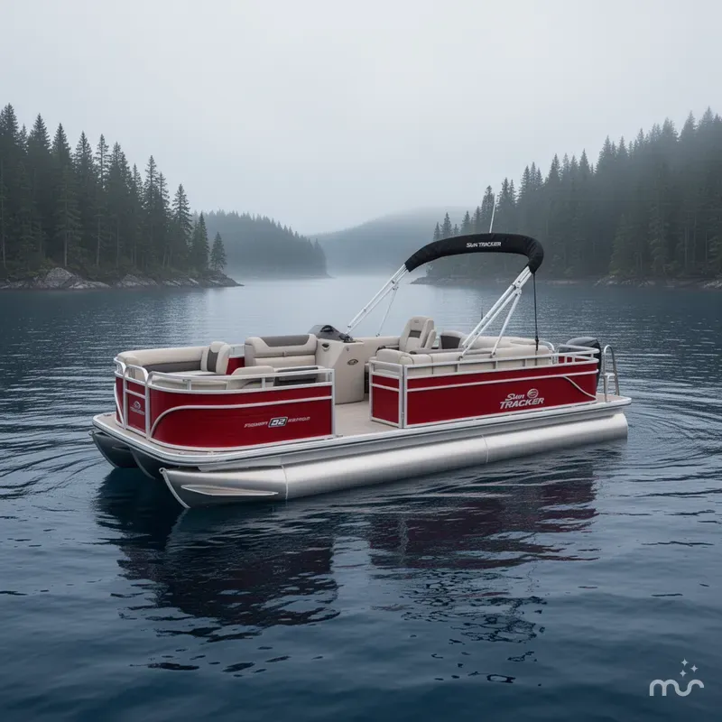 The Image of Sun Tracker Fishin' Barge 22 DLX 2026 - 0