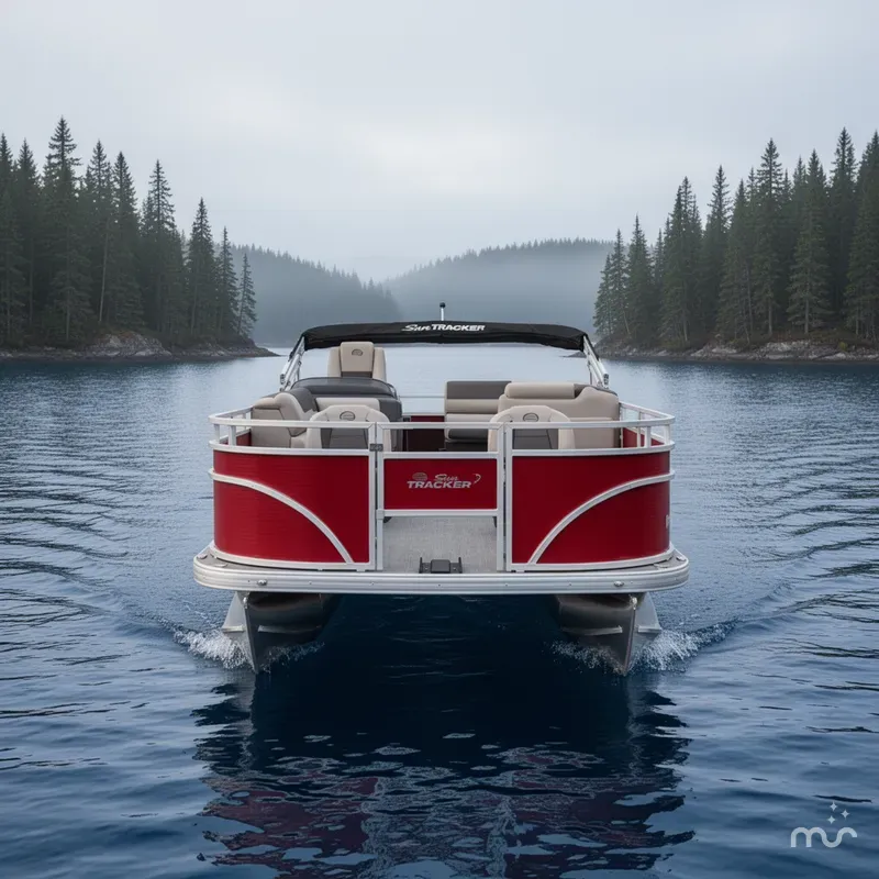 Slide: The Image of Sun Tracker Fishin' Barge 22 DLX 2026 - 1