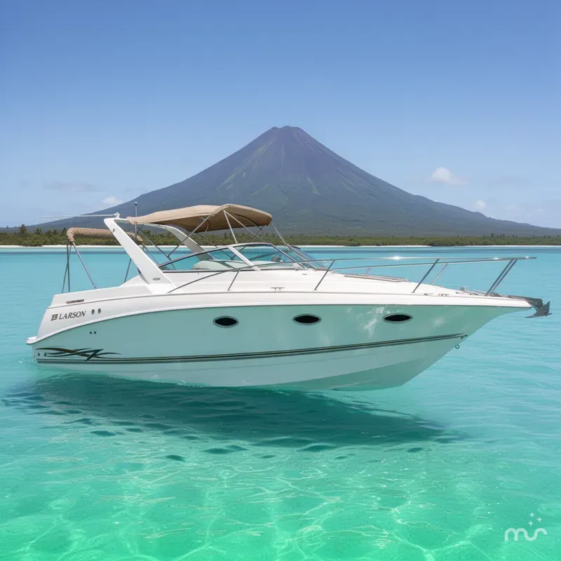 Slide: The Image of Larson Cabrio 290 2000 - 2